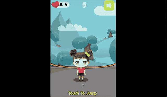 Jump Girl screenshot