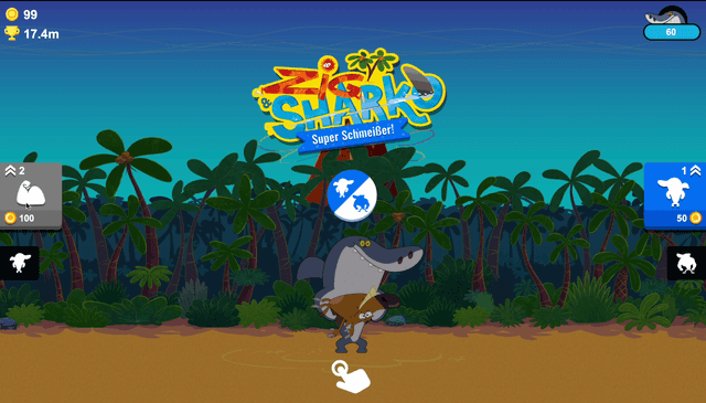 Zig & Sharko Super SchmeiBer! screenshot